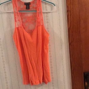 Orange tank top